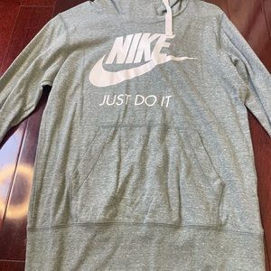 Pale Green Lightweight Nike Hoodie-NWT
